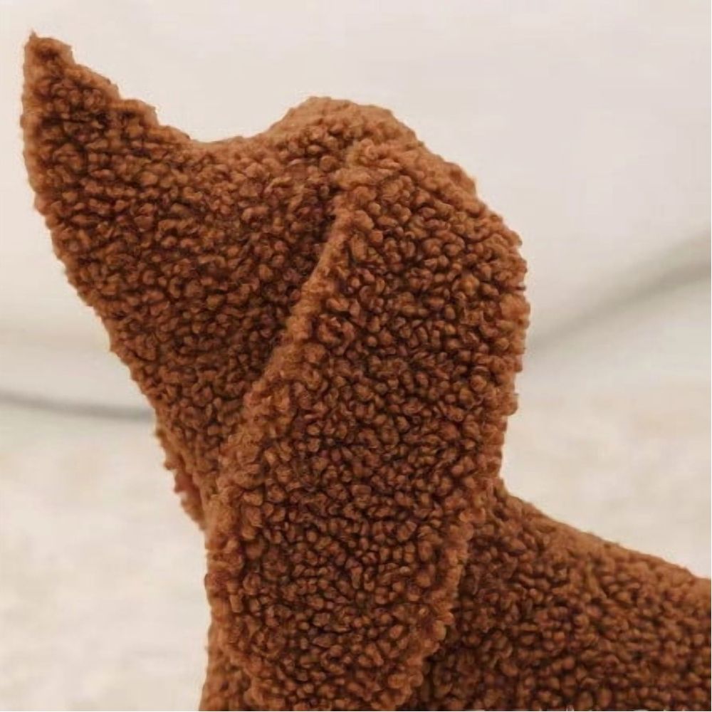 25 Inch Dachshund Pillow Long Weiner Dog Body Pillow Giant Dachshund Plush Cushion Toy for Christmas Sofa Chair Home Decoration