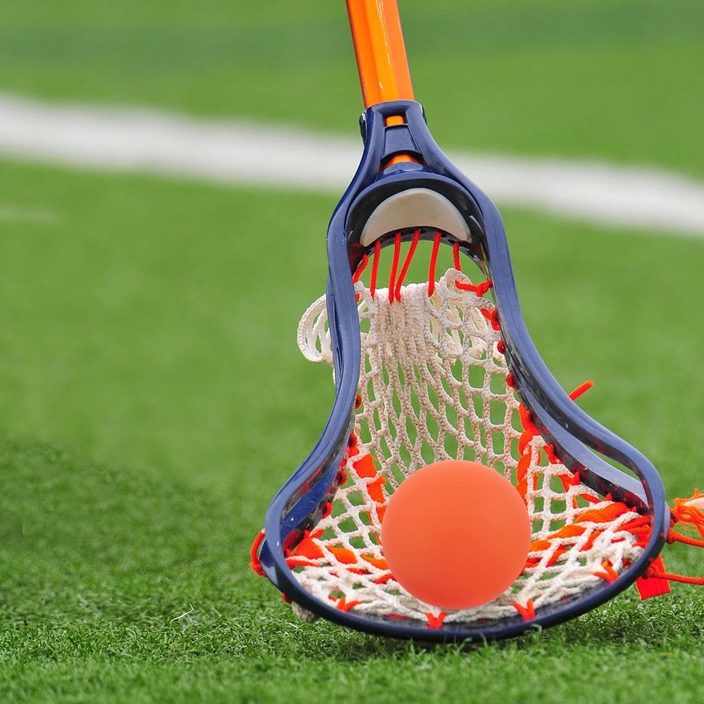 6-Pack PVC Outdoor Hockey with High Visibility for Roller Hockey Training and Practice