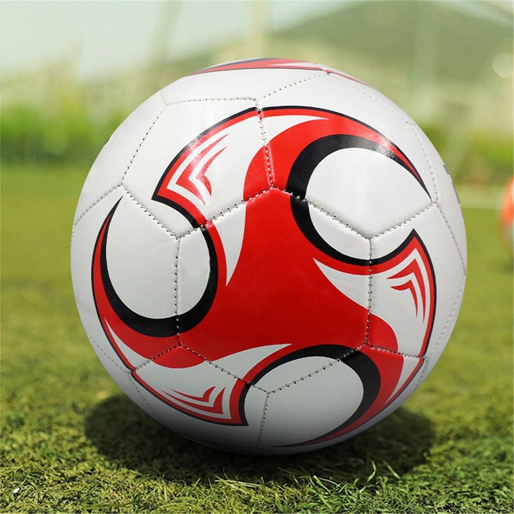 Size 5 Soccer Football Training Ball 22cm 8.66in Outdoor Texture Rubber Tire for Children Youth Practice on Cement Grass Plastic Field Sports
