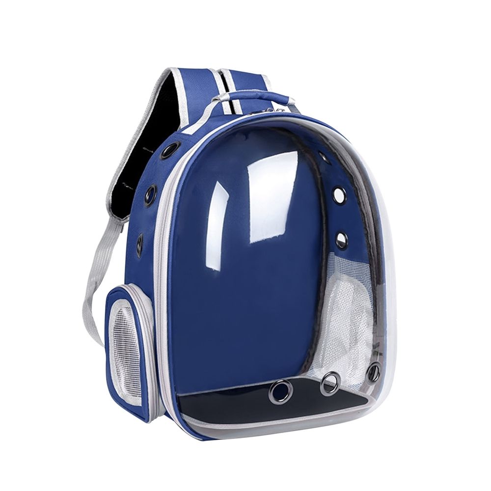 Cat Backpack Carrier with Transparent Space Capsule, Pet Bubble Carrying Bag for Small Medium Kitty & Puppy, Backpack Airline Approved, Breathable Pet Travel Bag for Hiking Walking Camping