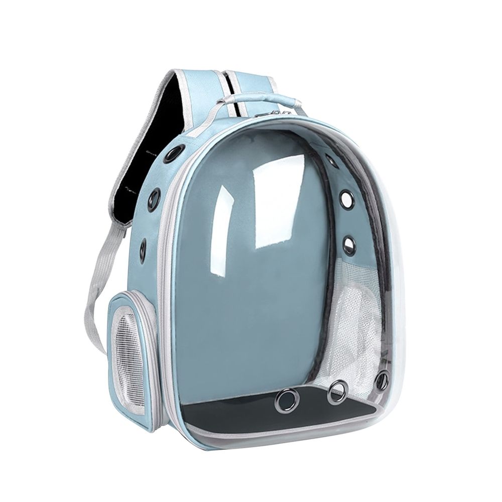 Cat Backpack Carrier with Transparent Space Capsule, Pet Bubble Carrying Bag for Small Medium Kitty & Puppy, Backpack Airline Approved, Breathable Pet Travel Bag for Hiking Walking Camping