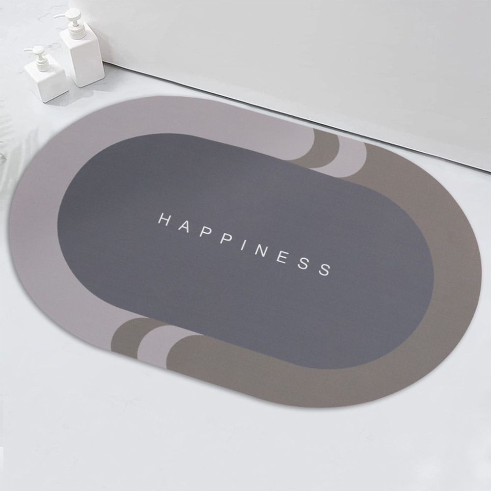 Modernized Bath Mat, Modernized Magic Bathroom Mat, Bathroom Mat Quick Dry,  Magic Mat - The Magic Mat, Super Absorbent Non Slip Quick Dry Bath Mat Rug, 15.7 x 23.6in, Dark Gray
