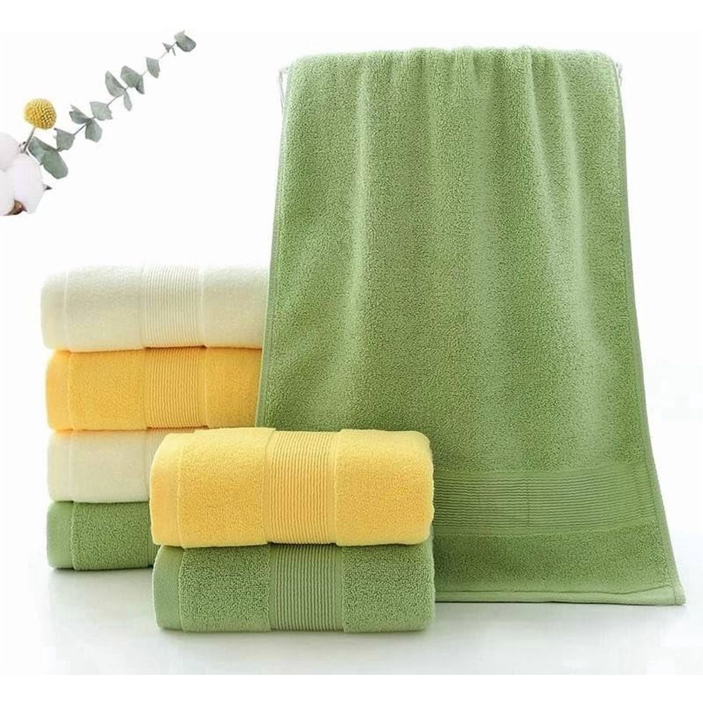 2026 New Luxury Bath Towels, Egyptian Cotton Bath Towels, Luxury Large Towel, Ultra Soft Absorbent Quick Dry Premium Hotel Bathroom Towels for Home, Spa, and Gym (1 Pc, Blue)