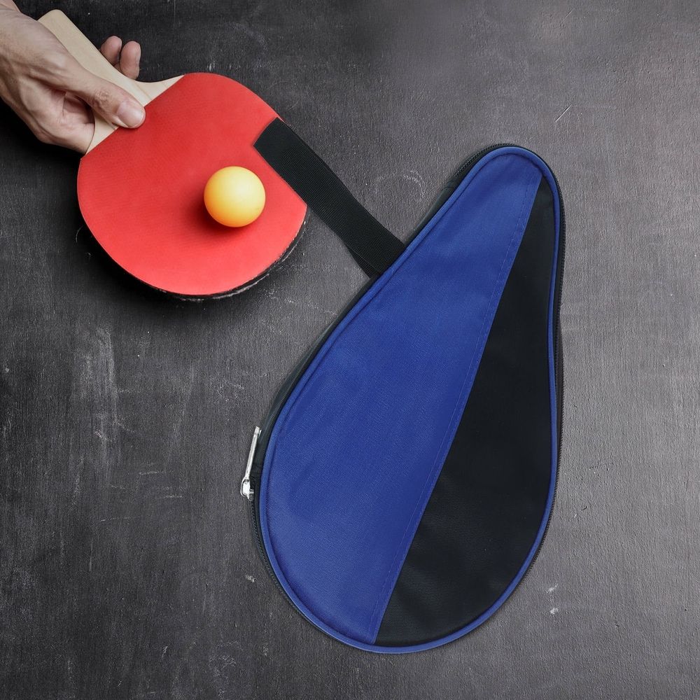 Table Tennis Paddle Cover Oxford Cloth Racket Storage Sports Practice 1Pack