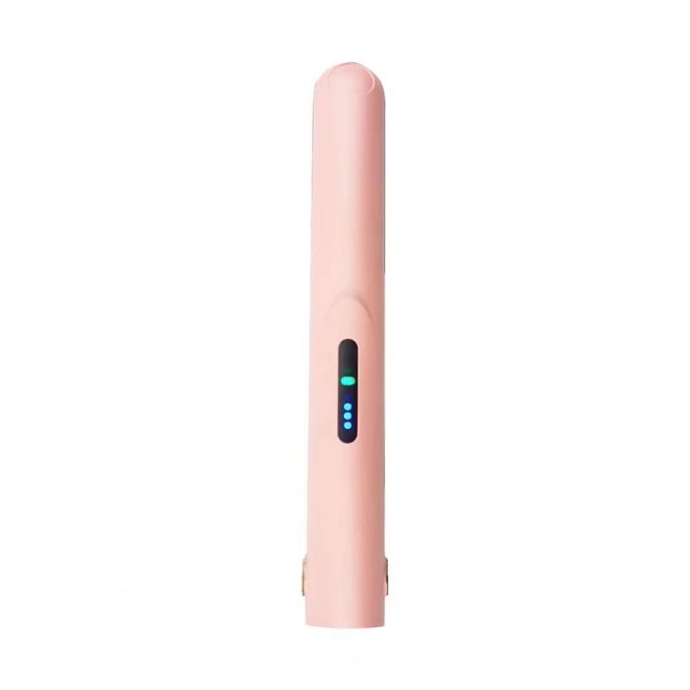 Wireless Hair Curler - USB Rechargeable, Fast Heating, Large Capacity Battery, Portable Mini Curling Iron for Women B