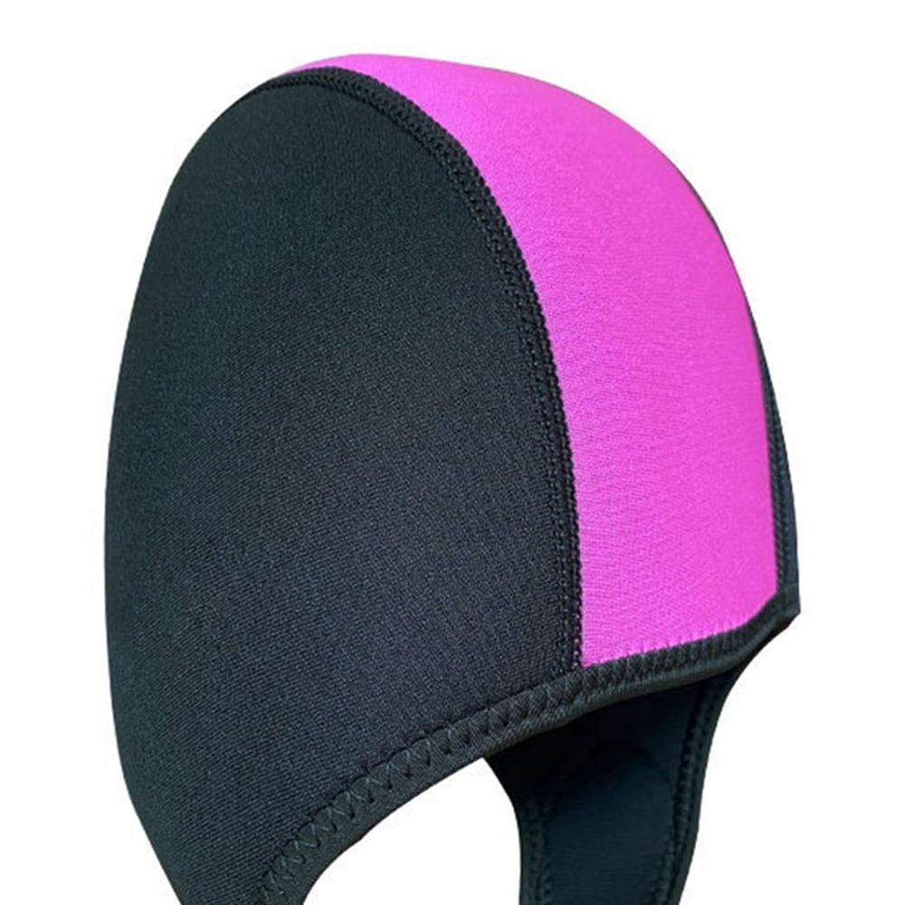 Thermal Swimming Cap,Neoprene Diving Hood Thermal Wetsuit Hood Cap Swim with Chin Straps,Scuba Swimming ,Blue