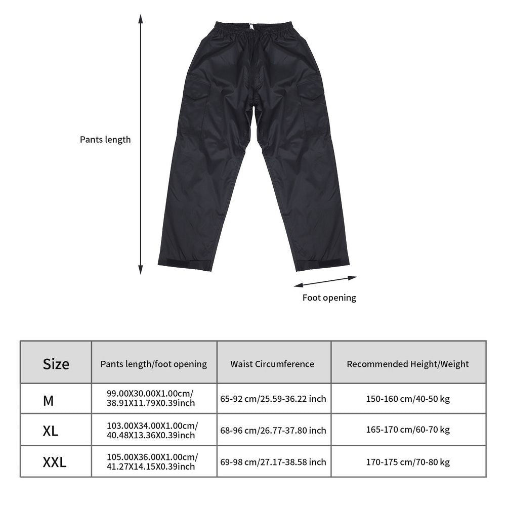 Women's Outdoor Pants Black, Rain Resistant Workout Activewear Trousers