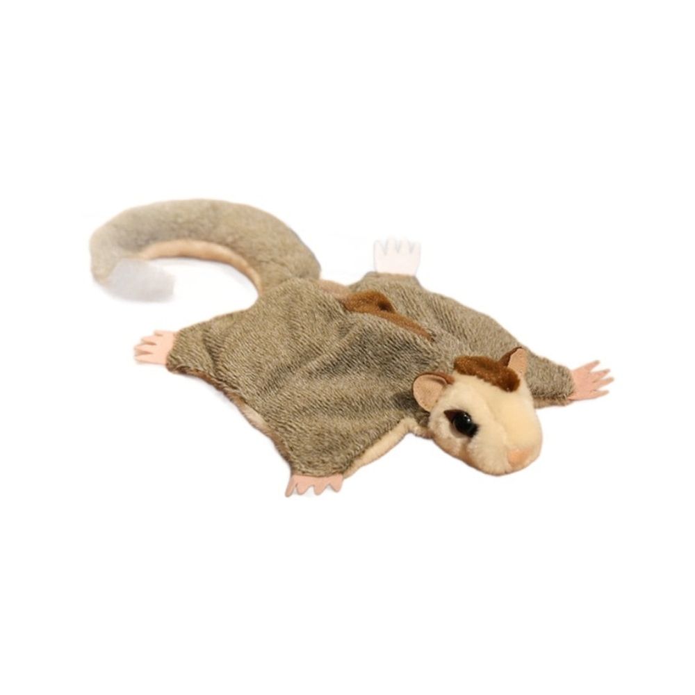 Simulation Flying Squirrel Plush Toy with Magnetic Limbs, Cute Cartoon Stuffed Puppet, Soothing Decor Doll for Home, Car, Desk & Thoughtful Gift for Plush Collectors