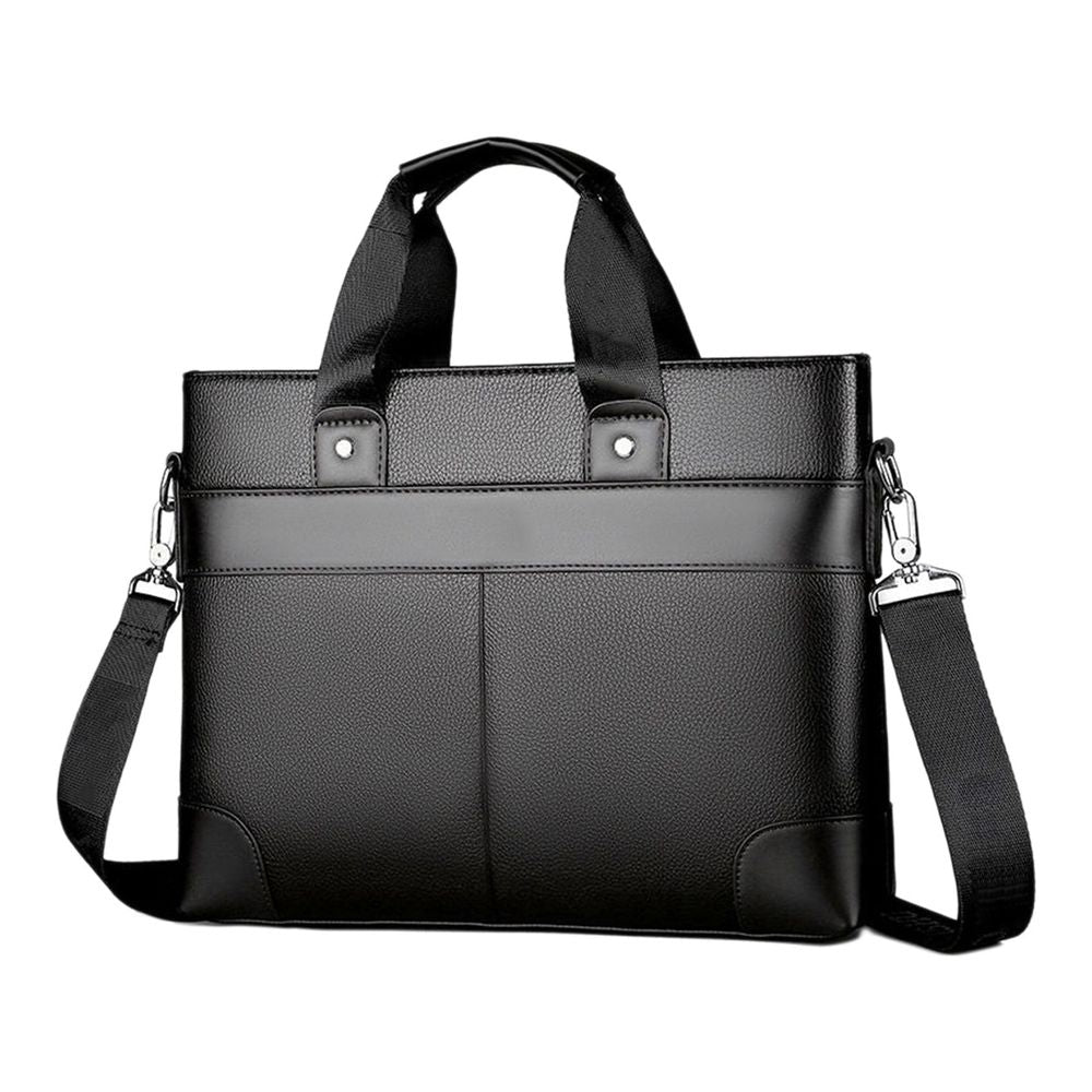16-Inch Laptop Shoulder Bag Water-Repellent Lightweight Business Casual Travel Case with Padded Protection for School Office Use