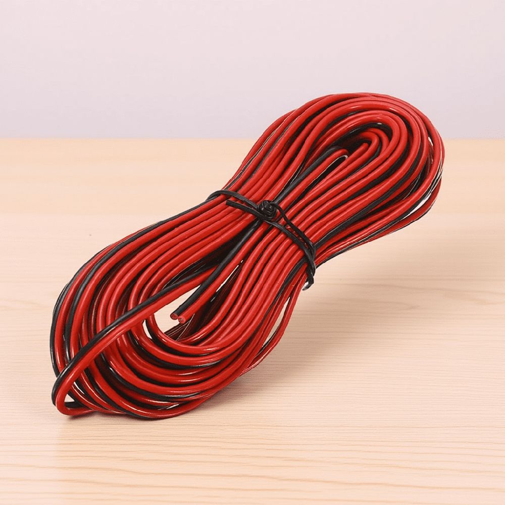 Copper Wire Audio Cable 1Pc Flexible Speaker Cord Assorted Colors for Audio Signal Transmission