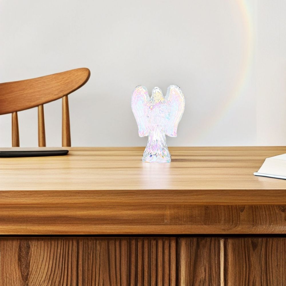 Pocket Crystal Angel Figurine Multi Crystal 1 Piece For Home Decor