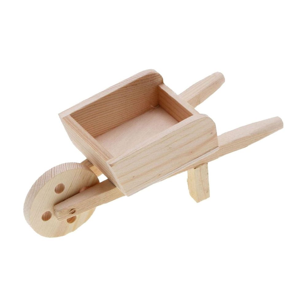 Desktop Ornament under $5,Mini Stroller Mini Cart Wheelbarrows Toy Mini Wheelbarrow Toy Fairy Garden Accessories Toy Cart Model Dollhouse Fairy Garden Wheelbarrow Miniature Wagon Cart