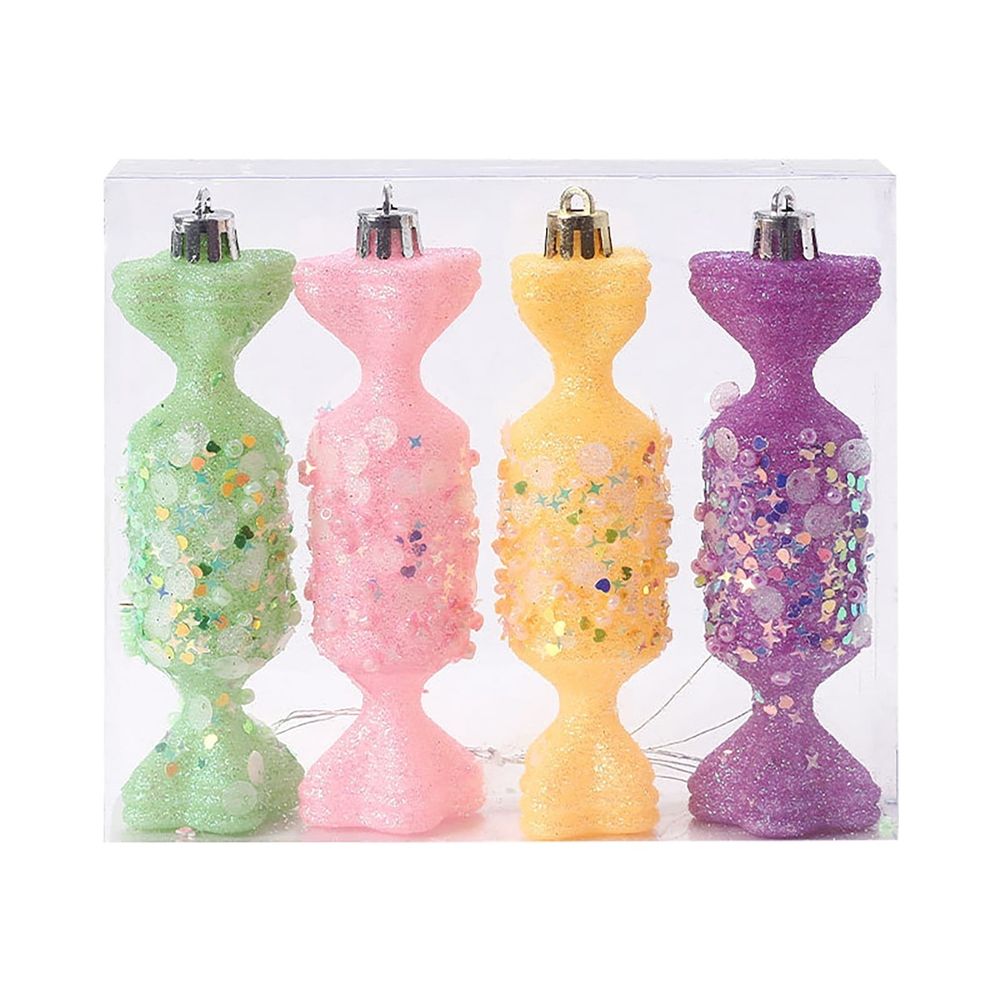 Christmas Hanging Ornaments,Christmas Decorations European Maca Candy Christmas Christmas Tree Pendant