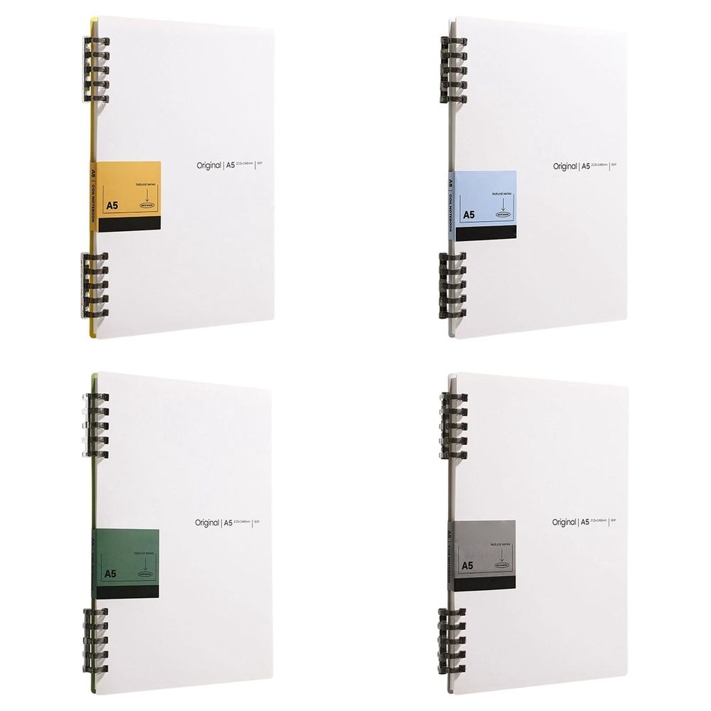 Detachable 5 Hole Loose Leaf Notebook Hardcover Bound Journal Book for Daily Official Document Classification Note Information Recording Work