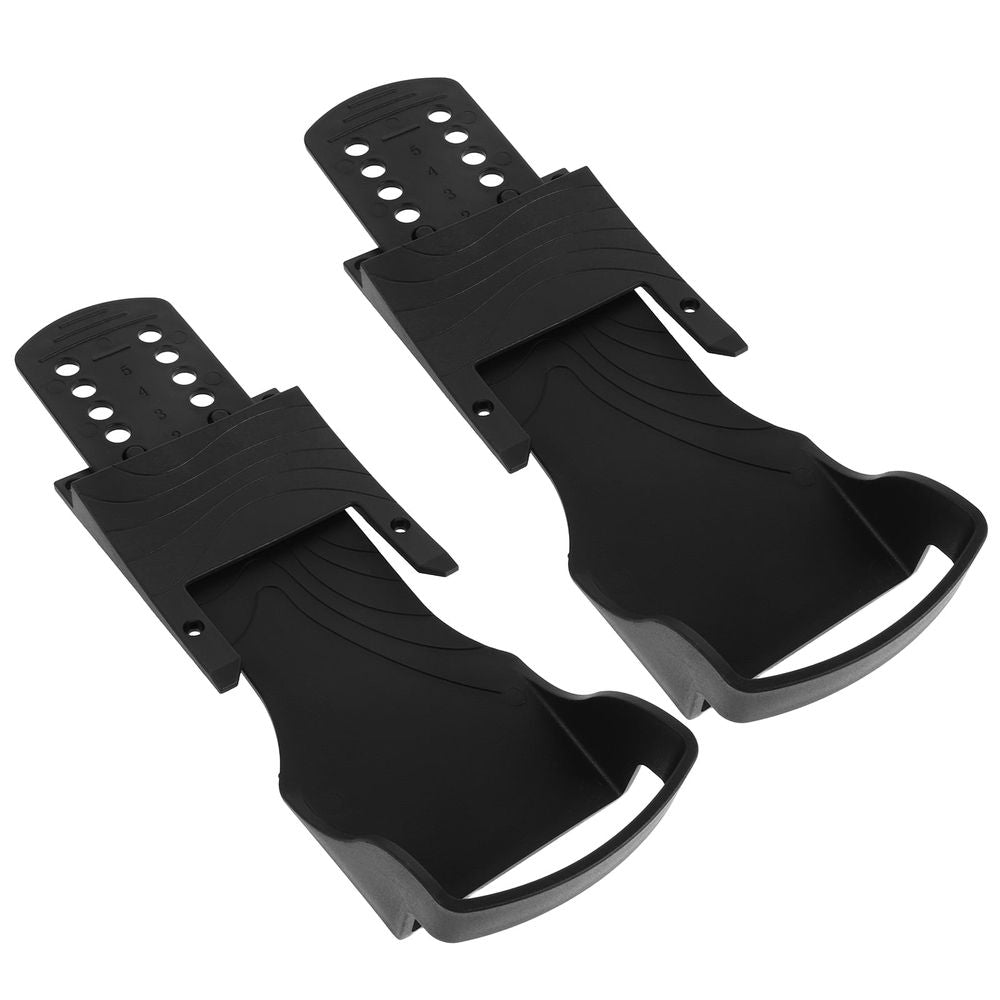 Rowing Machine Footrest, Ergonomic, Non-Slip, Adjustable, for Home Use, 2Pcs