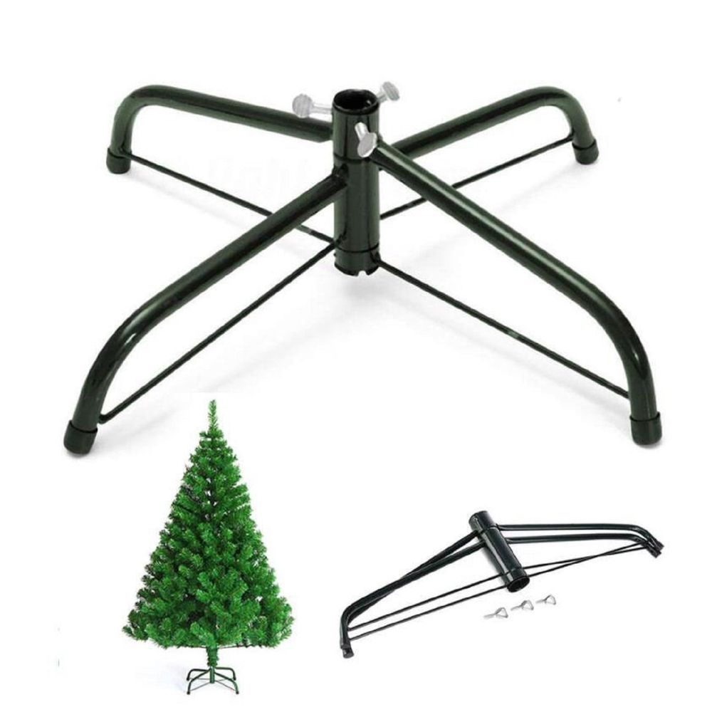 Heavy-Duty Christmas Tree Stand, Stable Metal Base for Artificial Trees Up to 8 Feet and 50 Pounds,Christmas Tree Ornaments