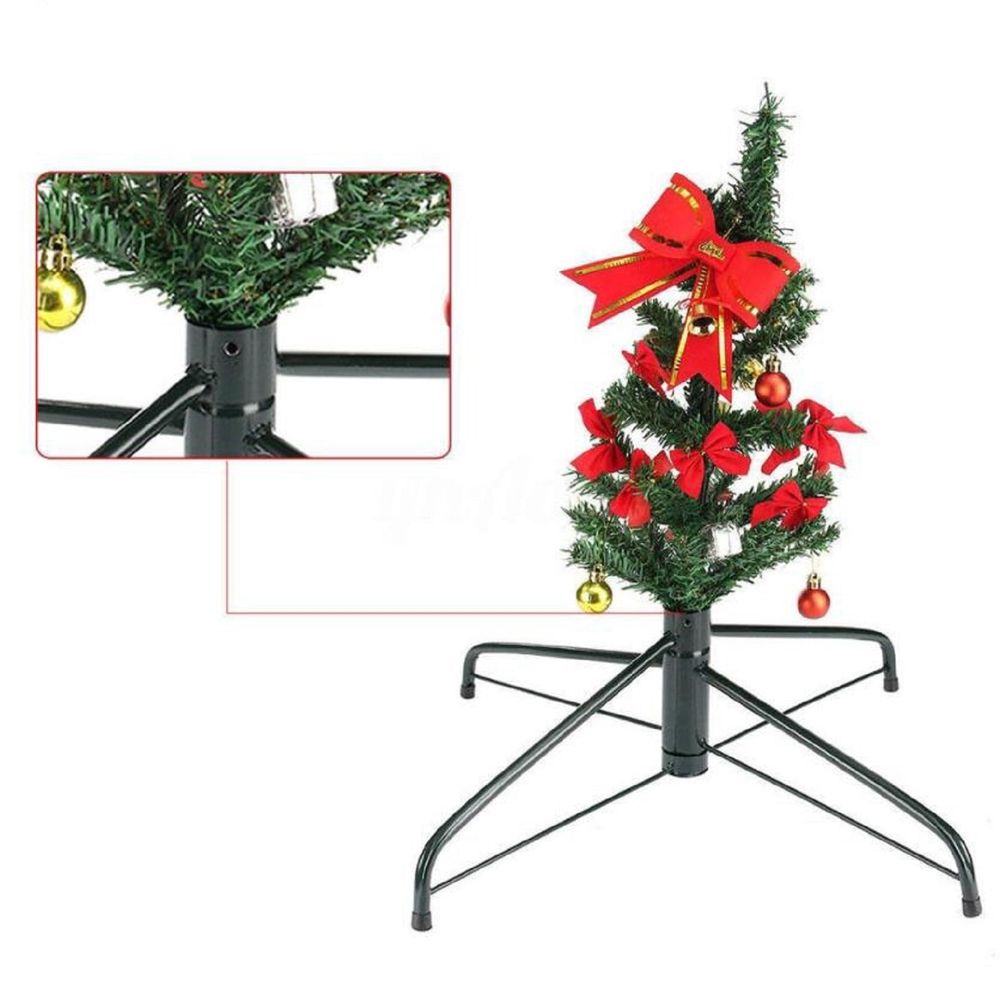 Heavy-Duty Christmas Tree Stand, Stable Metal Base for Artificial Trees Up to 8 Feet and 50 Pounds,Christmas Tree Ornaments