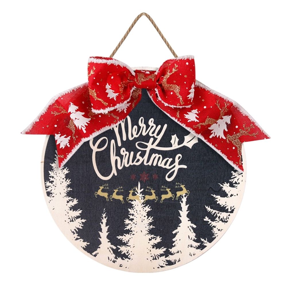 Christmas Ornaments  Christmas Decorations Merry Christmas Sign Outdoor Wreath Door Sign Wooden Sign Christmas Decor Hanging Sign Wood Christmas Welcome Sign for Front Door