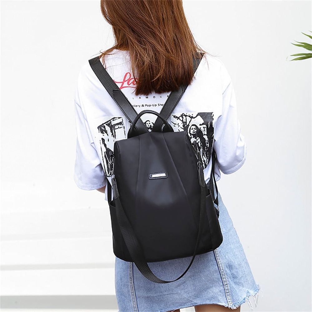 Mini Backpack One Shoulder/two Shoulder Multifunctional Travel Bag,theft Ladies Travel Backpack, Back Open Pocket, Travel Bag Theft Fabric Backpack, Rucksack