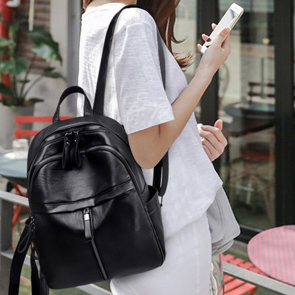 School Bag Backpack Purse For Women,Fashion Leather Handbag,Travel Bag,Satchel Rucksack Ladies Bag,Shoulder Multifunctional Travel Bag
