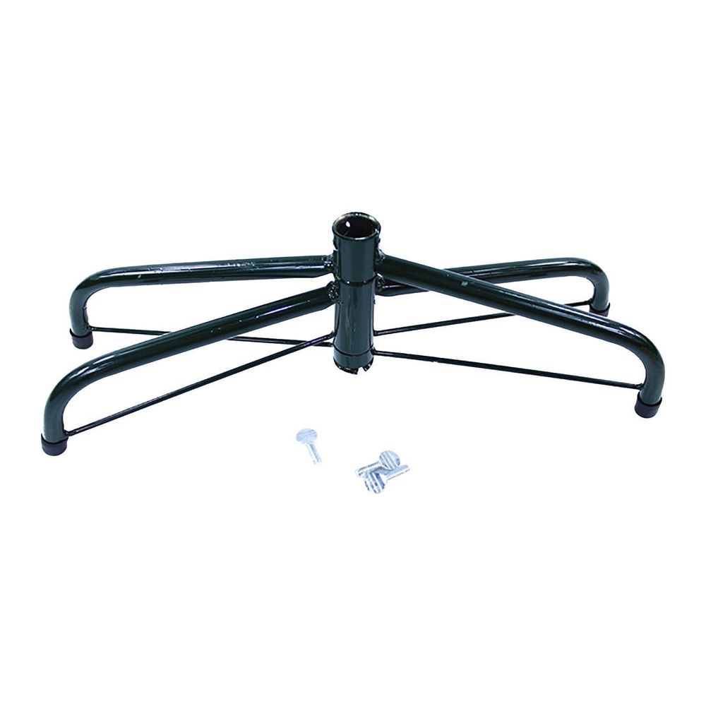 Heavy Duty Metal Christmas Tree Stand, 23.6 Inch Base for Artificial Christmas Trees up to 8 Feet, Foldable Legs Holds 50lbs, Easy Setup & Storage