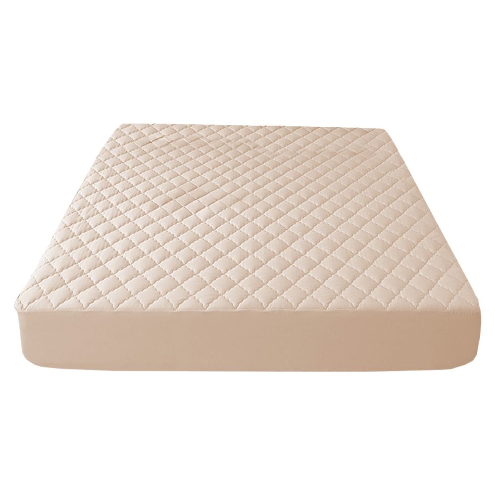 Splashproof Mattress Protector, Waterproof Bed Cover for Deep Pocket Mattress Up to 30", No Dusting Fitted Sheet, Breathable & Hypoallergenic Barrier for Spills, Allergy Relief, Machine Washable