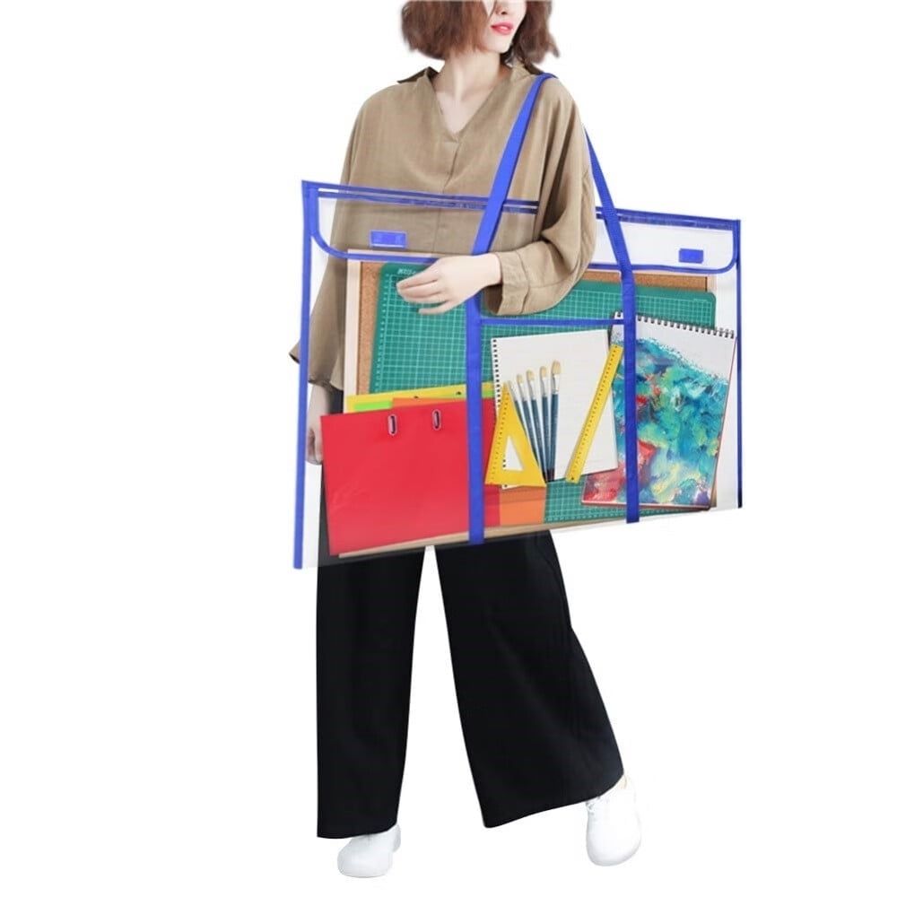 Bulletin Board Poster Storage, Extra-Large Storage Chart Bag 30" x 24", Bulletin Board Sheet Organization (30" X 24")