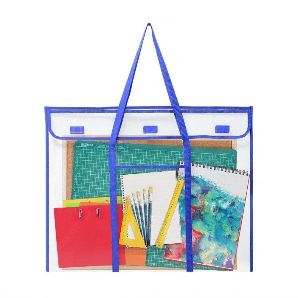 Bulletin Board Poster Storage, Extra-Large Storage Chart Bag 30" x 24", Bulletin Board Sheet Organization (30" X 24")