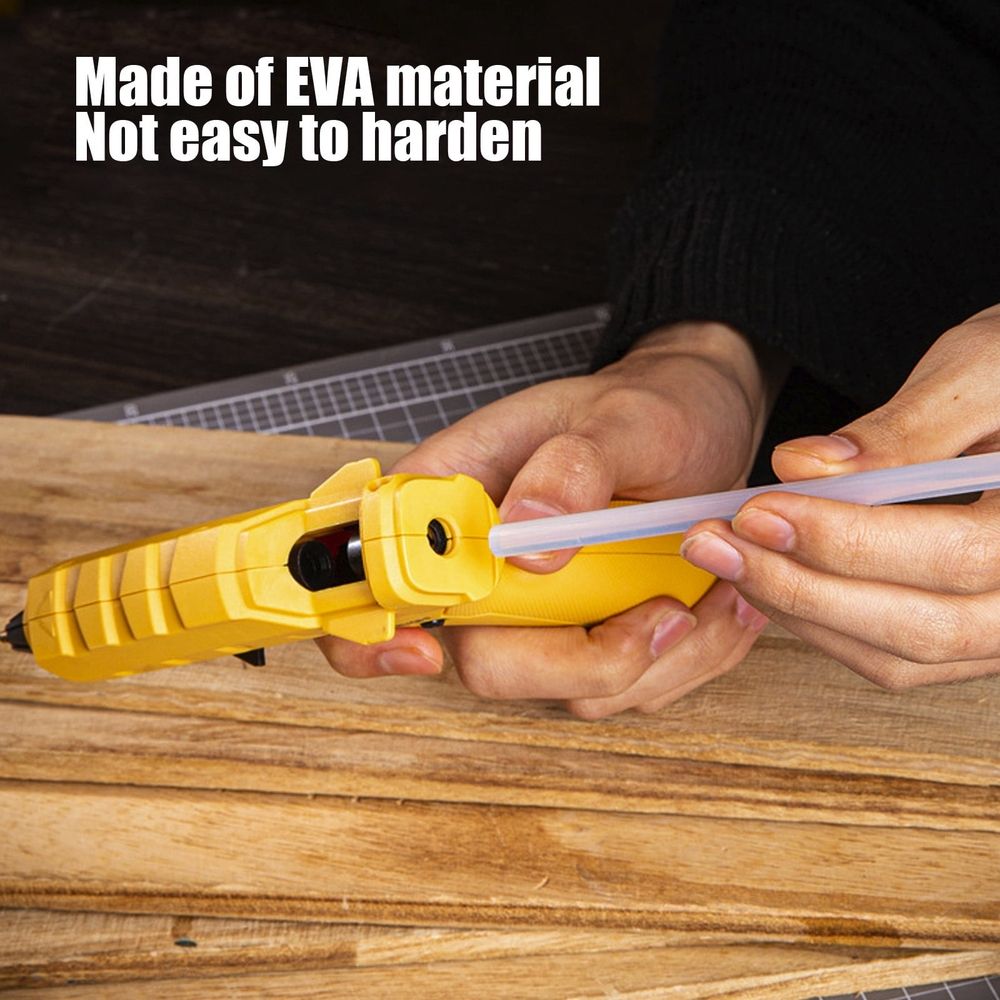 50 Pack Hot Glue Sticks, Mini Glue Stick for Hot Glue Gun Perfect for Crafting or Repairs, Small Glue Sticks, Clear