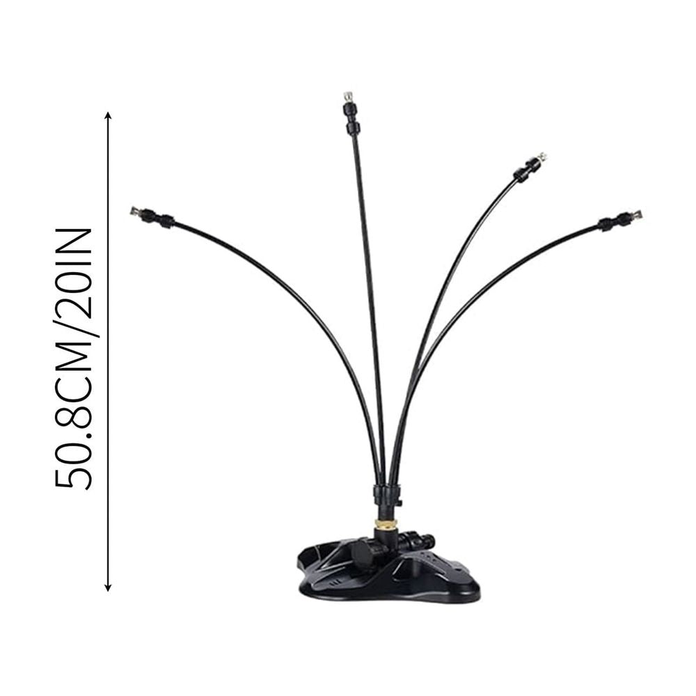 5.3FT Outdoor Mister for Patio Cooling, Upgrade Standing Misters for Outside Patio, Adjustable Misting Cooling System, Portable Outdoor Misting System for Yard Pool Plant BBQ Party