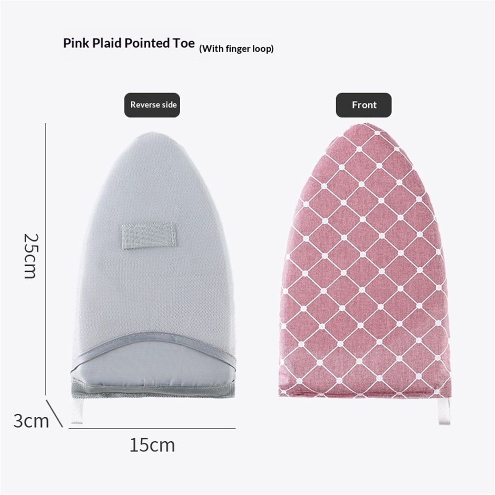 2 pack Garment Steamer Ironing Gloves Anti Steam Glove Heat Resistant Garment Steamer Mitt, Garment Steam Accessories for Clothes，pink