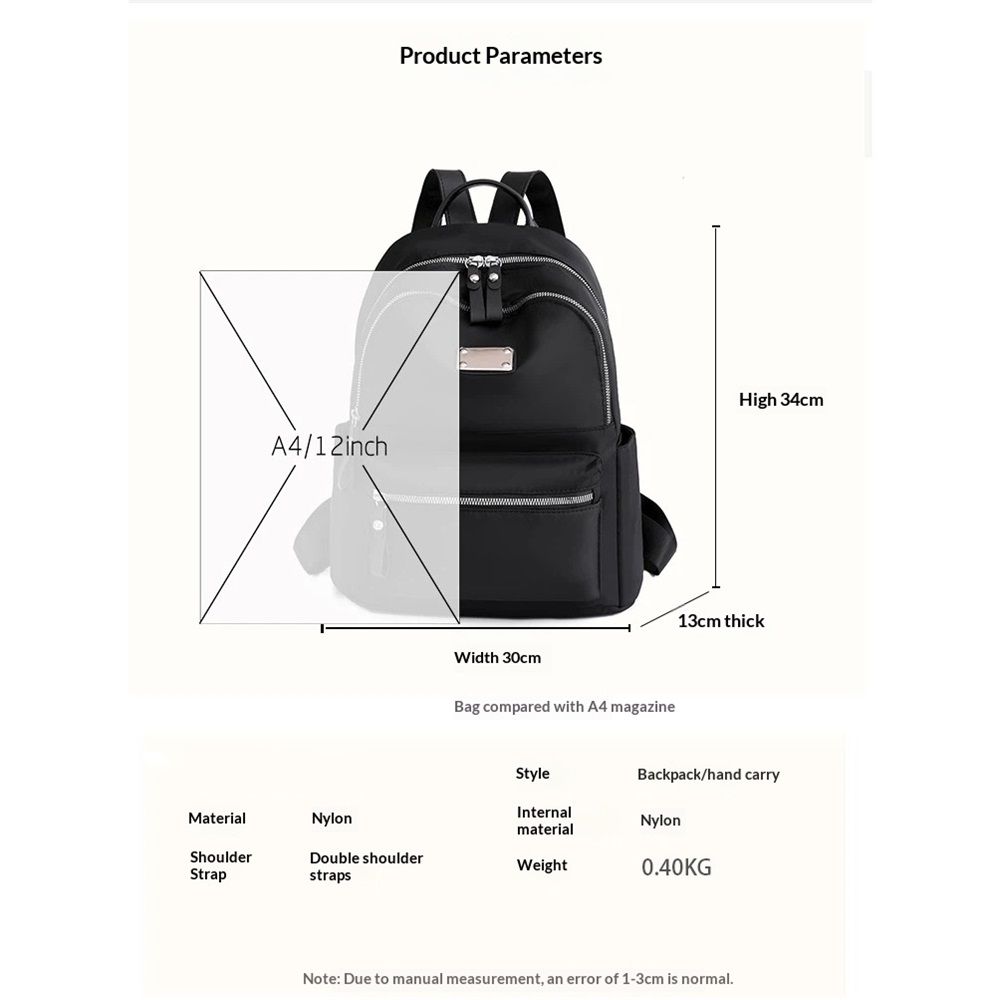 Mini Backpack Purse for women, Small Backpack Purse, Shoulder Bag for Travel,Computer Back Pack Practical Travel Backpack Simple School Bag for College (Black)