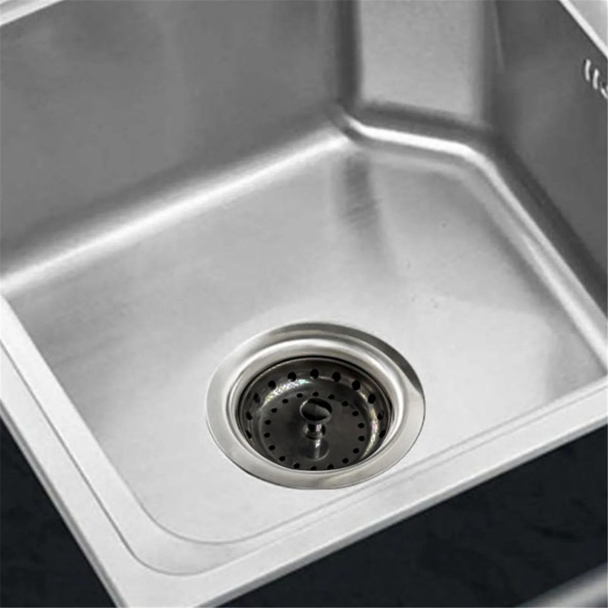 3 Pcs Kitchen Sink Drain Strainer and Stopper Stainless Steel Garbage Disposal Plug with Handle Universal Anti-Clogging Kitchen Sink Filter Sieve Basket Strainer(Black)