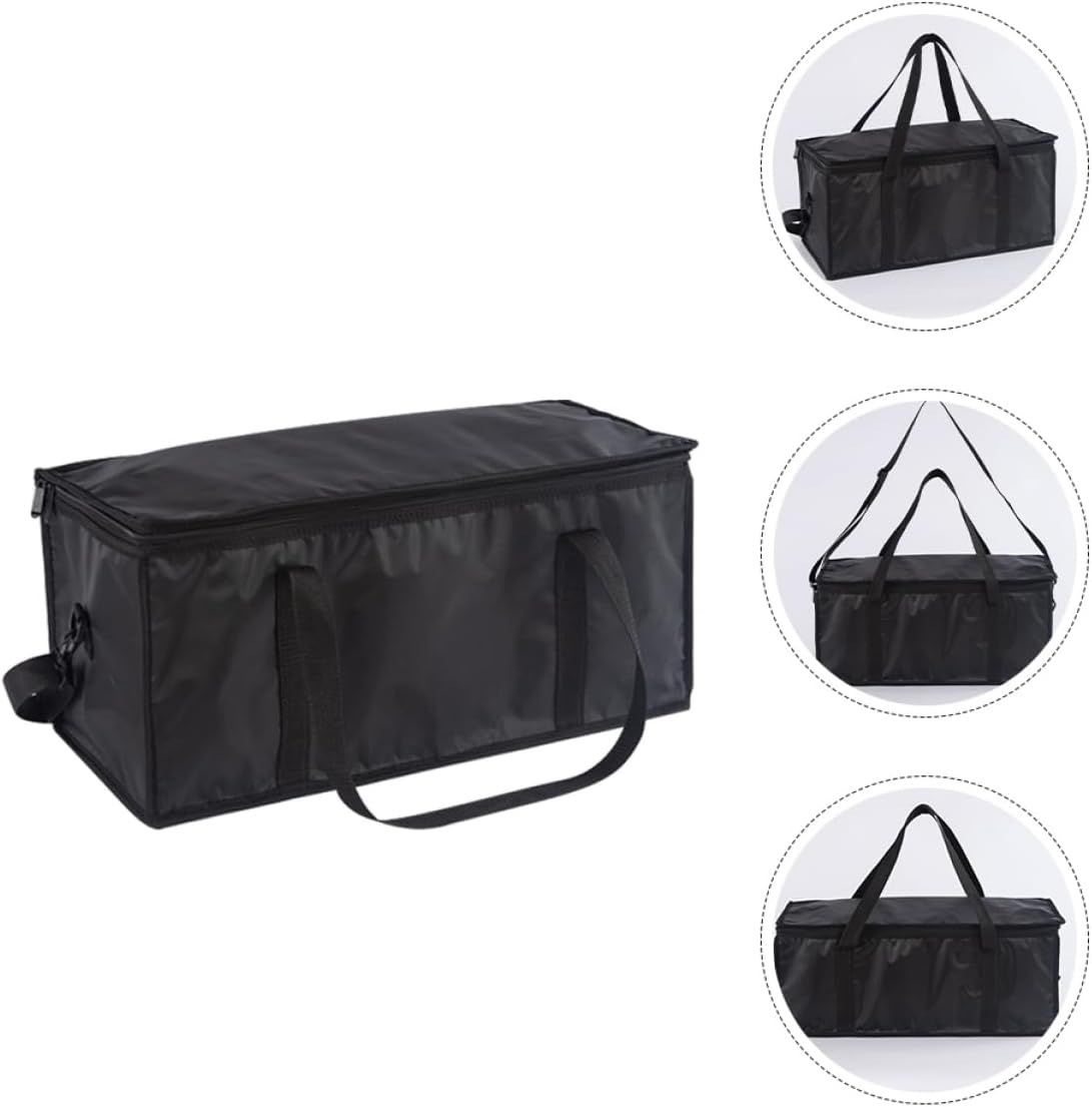 Cooler Bag Insulated Picnic Carrier Oxford Food Storage Tote for Camping Beach and Work Portable Lunch Bag
