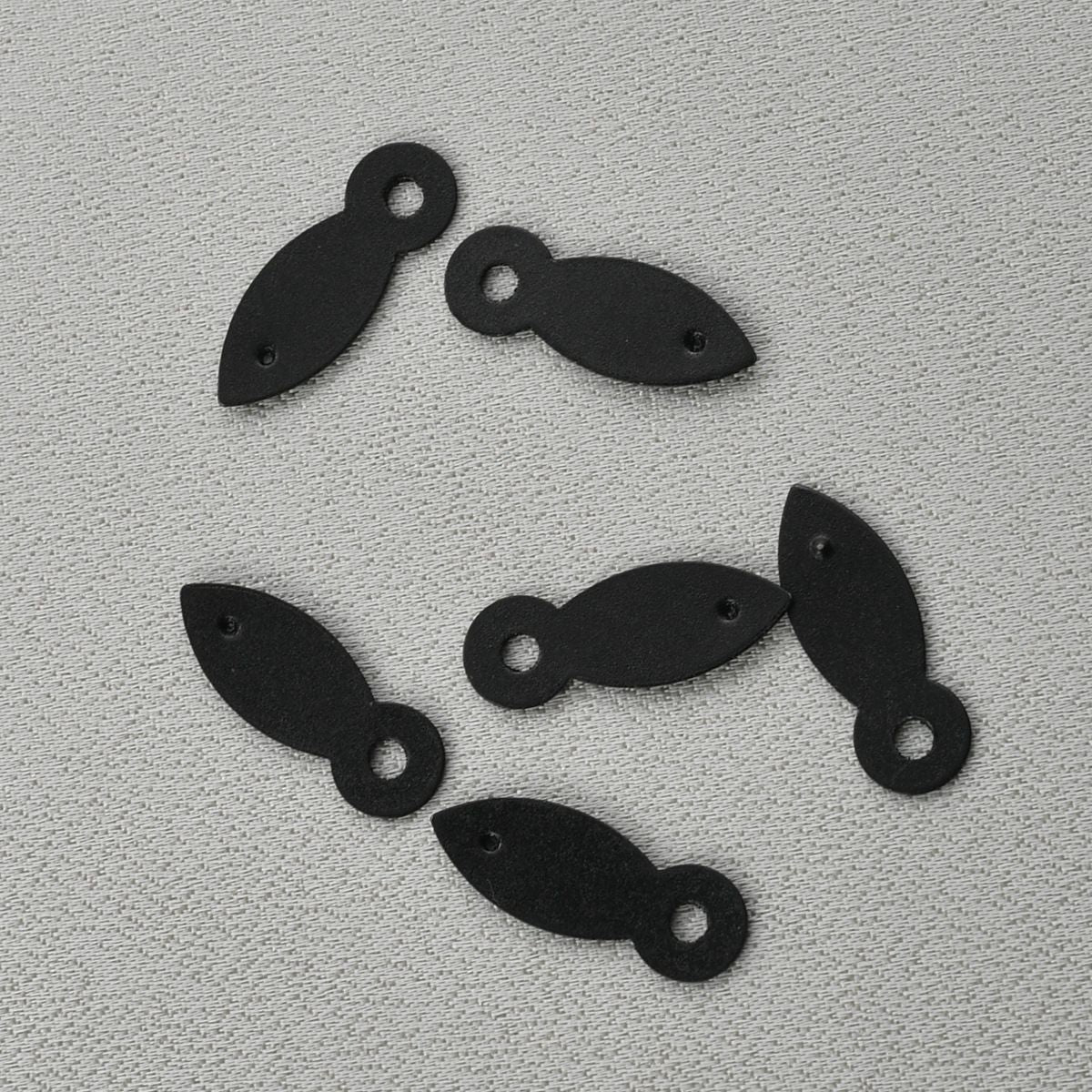 30Pcs Picture Frame Turn Buttons Metal Photo Frame Backing Clips Drop Shape with Screws Picture Frame Fasteners Parts for Hanging