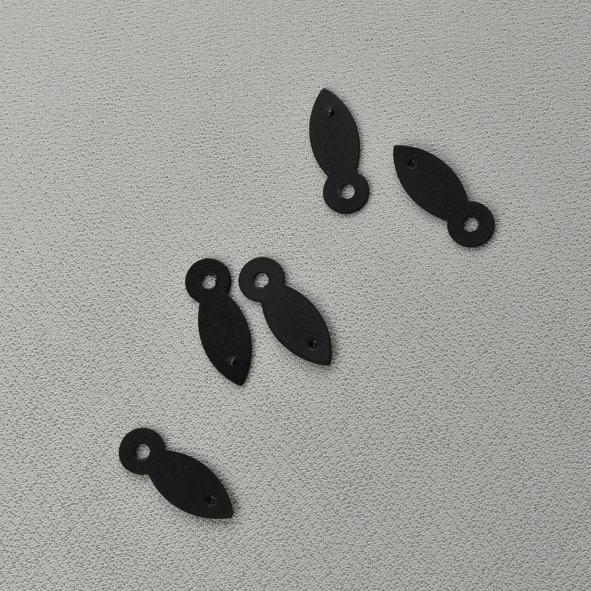 30Pcs Picture Frame Turn Buttons Metal Photo Frame Backing Clips Drop Shape with Screws Picture Frame Fasteners Parts for Hanging