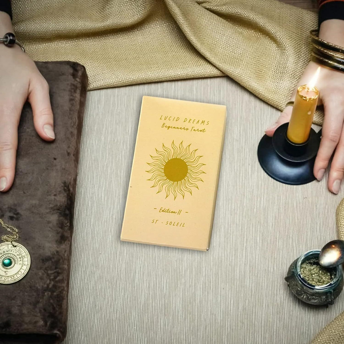 Tarot Deck Cards for Beginners for Young Kids | 78 Tarot Cards Set Gift for Tarot Lovers (Size - 10.3 * 7 * 2.5cm)