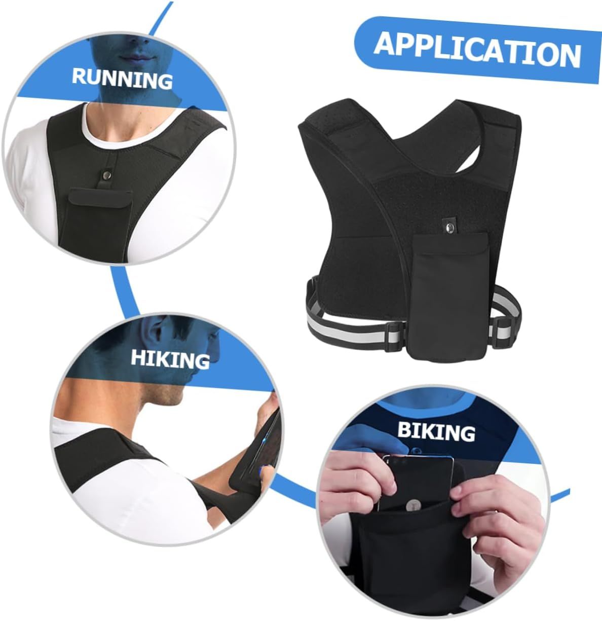 Vest Bag Womens Tank Tops Workout Vest for Men Mens Running Vest Jacket for Women Sports Jackets for Women Tankini for Women