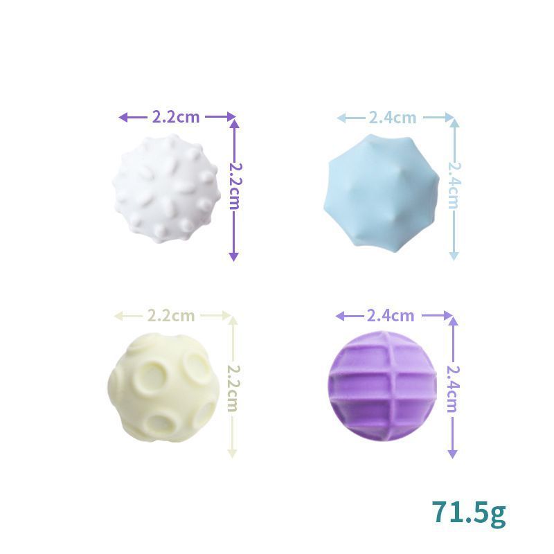 4-Pack Oval Random Black And Styles
