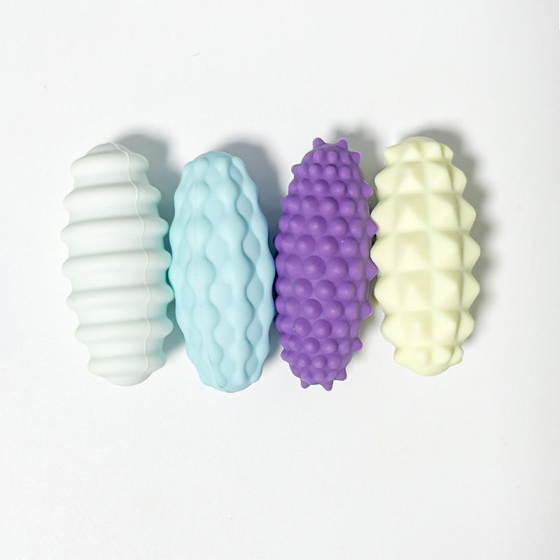 4-Pack Oval Random Pastel Colors And Styles