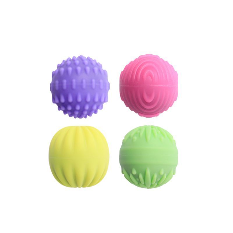 4-Pack Oval Random Pastel Colors And Styles