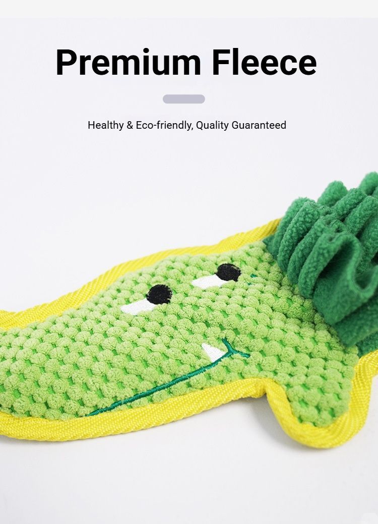 Dog Snuffle Mat for Foraging and Enrichment hamburger