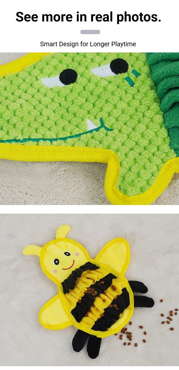 Dog Snuffle Mat for Foraging and Enrichment steak