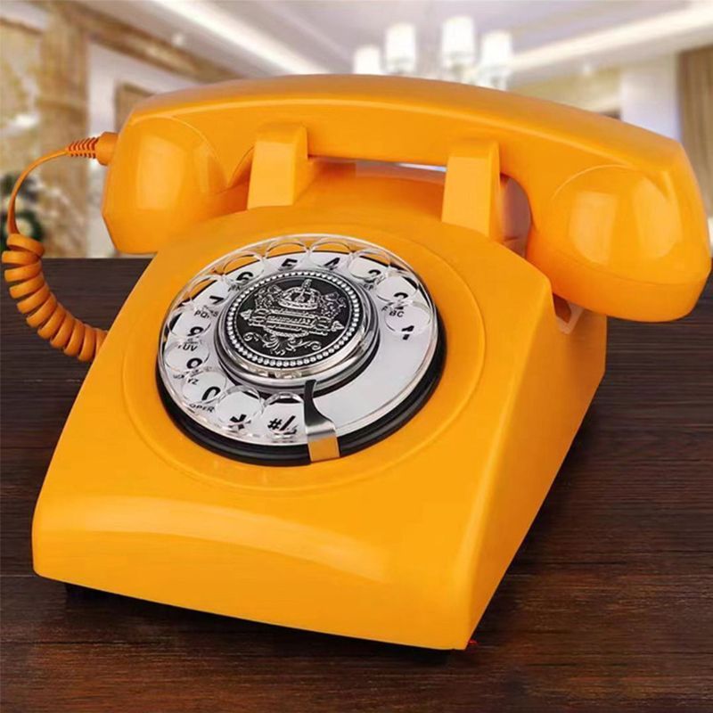 Wireless Bluetooth Desk Phone Style 2-green