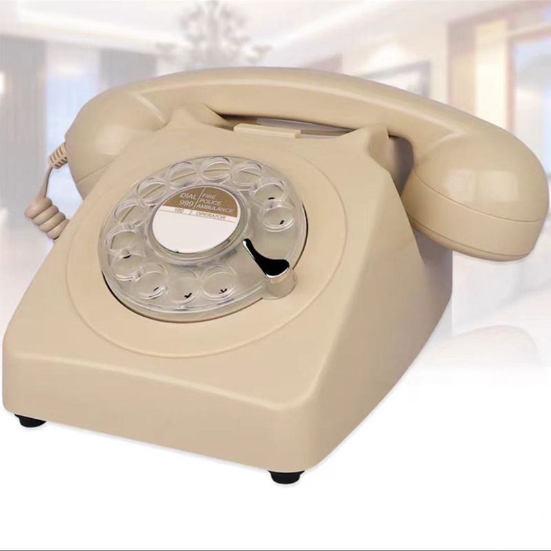 Wireless Bluetooth Desk Phone Style 2-green