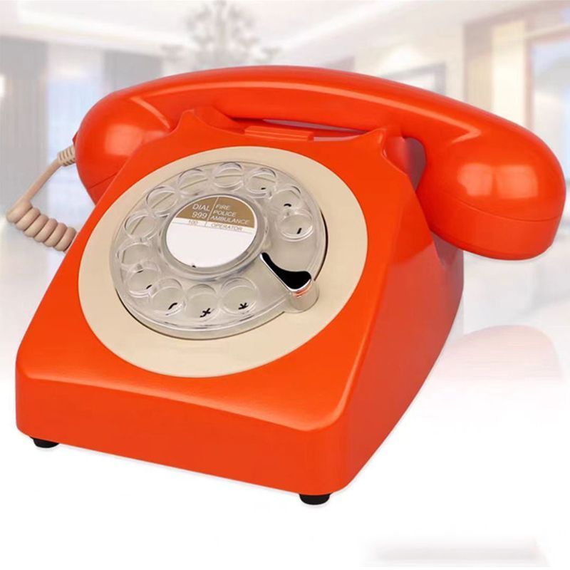 Wireless Bluetooth Desk Phone Style 2-green