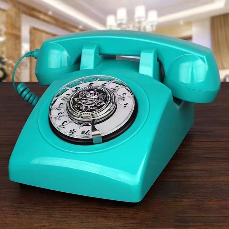 Wireless Bluetooth Desk Phone Style 2-pink