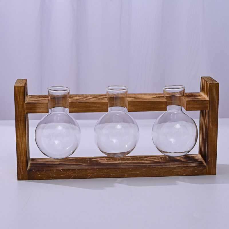 HydroponicWoodenFramewithSnap-On-DiamondDoubleBottle