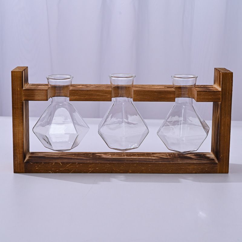 HydroponicWoodenFramewithSnap-On-DiamondDoubleBottle