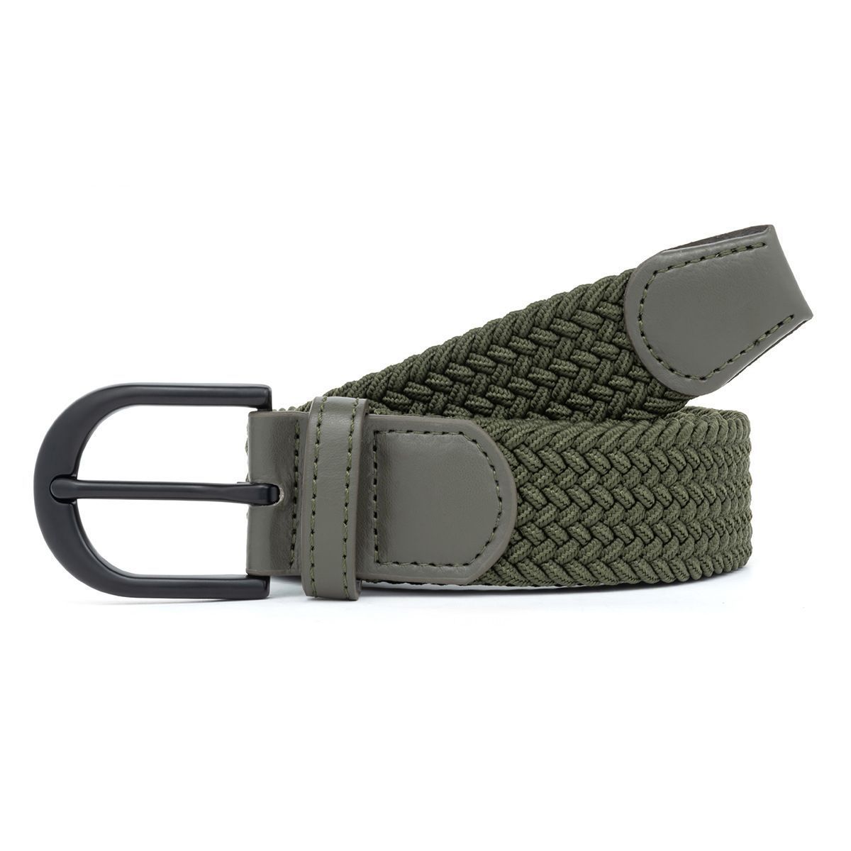 Men's Woven Belt Army Grn 03